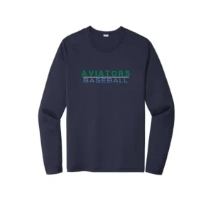 Aviators Baseball Posi-UV Pro Long Sleeve Sun Tee