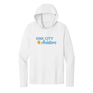 Oak City Aviators Acorn Hooded Posi-UV Pro Long Sleeve Sun Tee