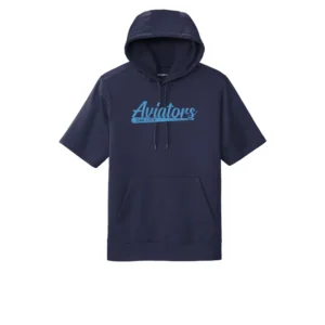 Oak City Aviators Bat Short Sleeve Performance Hoodie