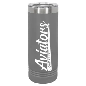Oak City Aviators Bat Skinny Tumbler