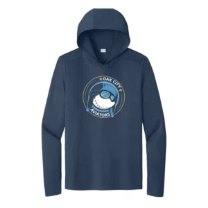 Oak City Aviators Hooded Posi-UV Pro Long Sleeve Sun Tee