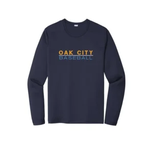 Oak City Baseball Posi-UV Pro Long Sleeve Sun Tee