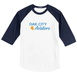 Oak City Aviators Acorn Baseball Tee