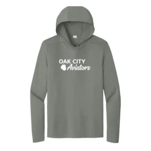Oak City Aviators Acorn UV Performance Long Sleeve Hooded Tee