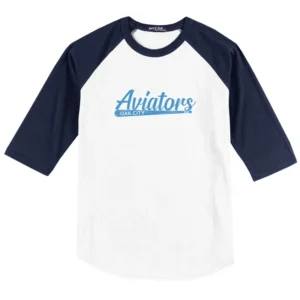 Oak City Aviators Bat Baseball Tee