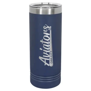 Oak City Aviators Bat Skinny Tumbler