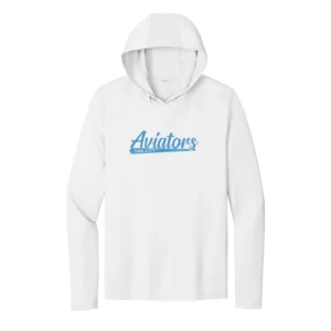 Oak City Aviators Bat UV Performance Long Sleeve Hooded Tee