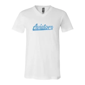 Oak City Aviators Bat Premium Soft V-Neck