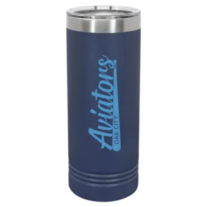 Oak City Aviators Bat Skinny Tumbler