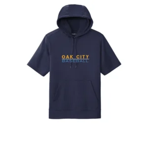 Oak City Baseball Performance Short Sleeve Hoodie