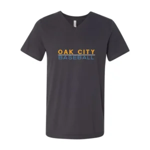 Oak City Baseball Premium Soft V-Neck