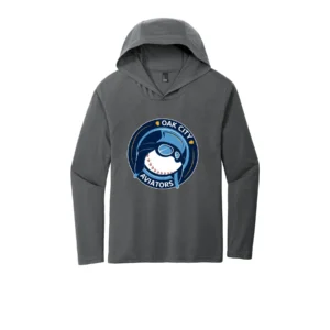 Oak City Logo Adult Long Sleeve Hooded Tee