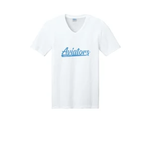 Aviators Bat Adult V-Neck