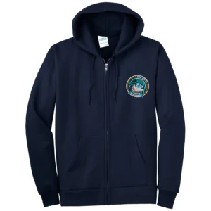 Oak City Embroidered Tall Full Zip Hoodie