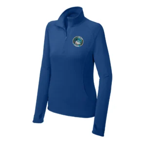 Oak City Embroidered Ladies Quarter Zip
