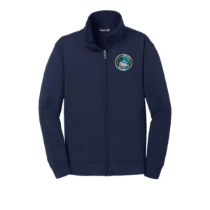 Oak City Embroidered Youth Full Zip Hoodie