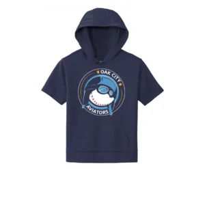Oak City Logo Youth Short Sleeve Hoodie