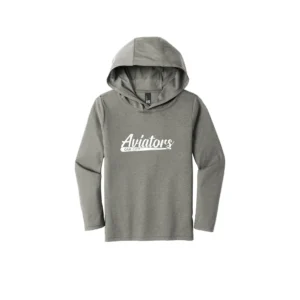 Aviators Bat Youth Long Sleeve Hooded Tee
