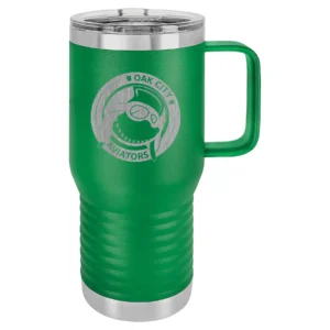 Oak City Laser Engraved Drinkware
