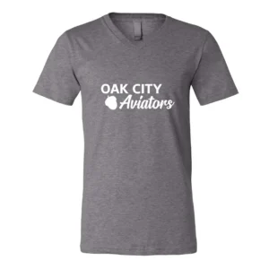 Oak City Acorns Adult V-Neck