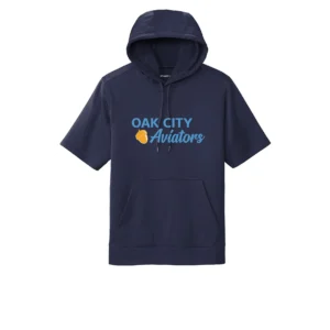 Oak City Acorns Adult Short Sleeve Hoodie
