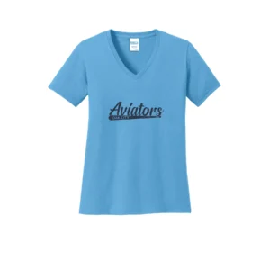 Aviators Bat Ladies V-Neck