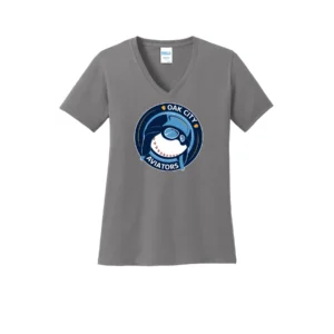 Oak City Logo Ladies V-Neck